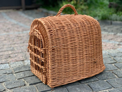 Wicker Pet Carrier, Pet Basket, House for animals