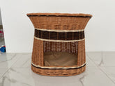 Wicker Pet Carrier, Pet Basket, House for animals