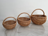 Natural Market Basket, Easter Basket, Eco friendly market Basket, Picnic basket, Wicker basket, Storage basket