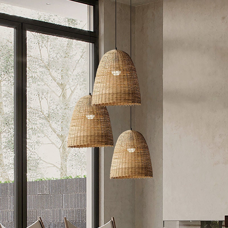 Pendant lamp, Lampshade, Rattan lampshade, Rattan pendant lamp