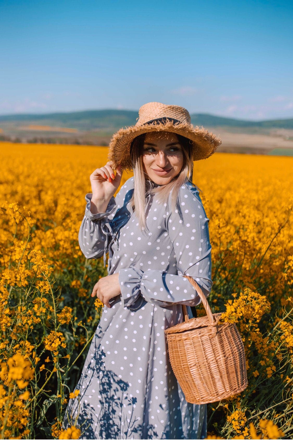 Wicker bag, Birkin bag, Ladies bag, Picnic bag