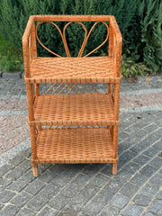Wicker Shelf, Storage shelf, 2/3/4/5-Shelf Unit Available, chest of drawers for shoes