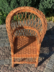 Wicker chair for children, armchair for children, armchair for children