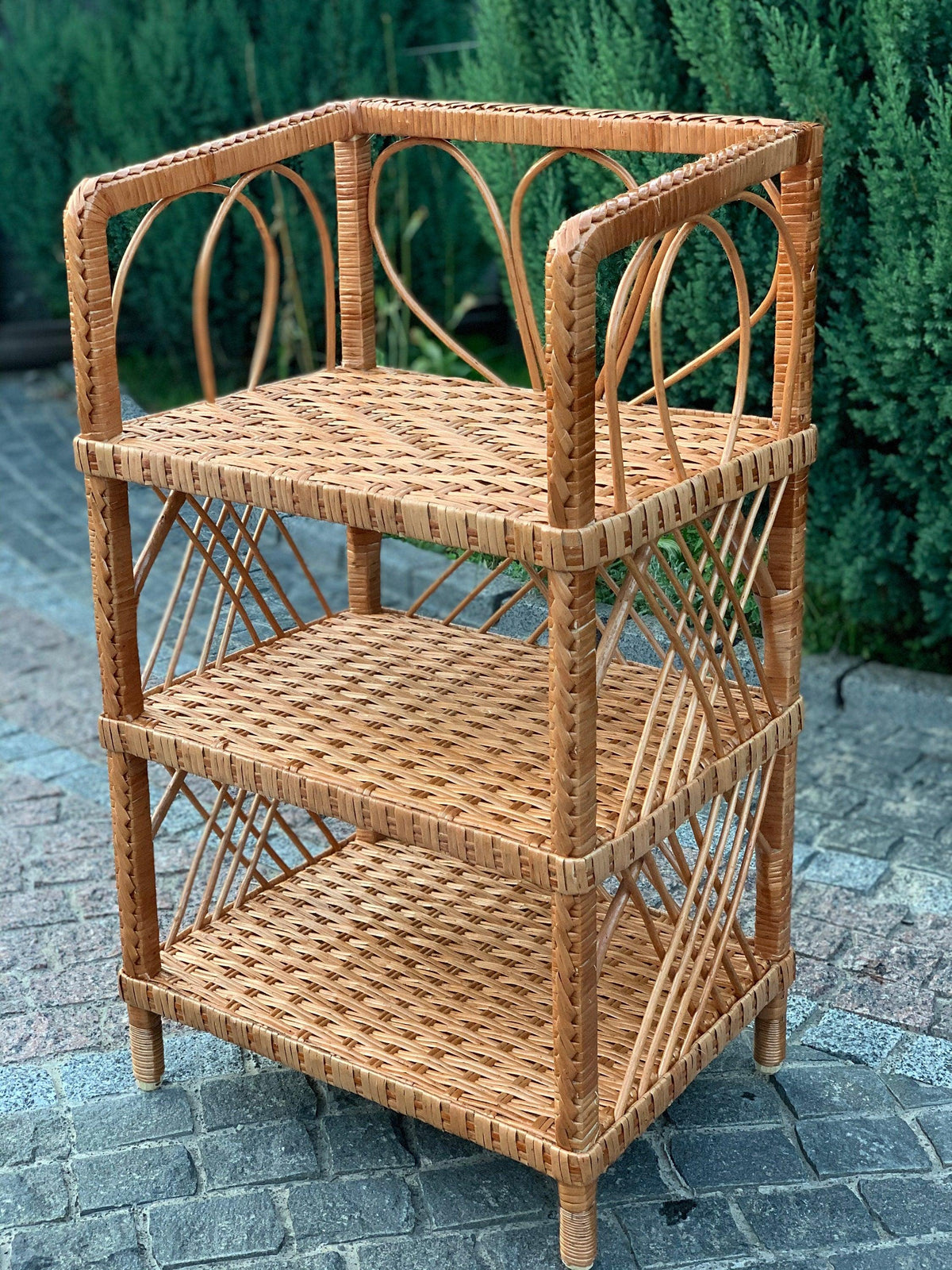 Wicker Shelf, Storage shelf, 2/3/4/5-Shelf Unit Available, chest of drawers for shoes