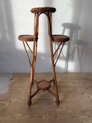 Wicker Flower Stand