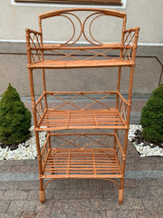 Wicker Shelf, Storage shelf, Plant shelf, Rattan shelf, Plant stand