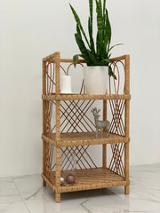 Wicker Shelf, Storage shelf, 3-Shelf Unit Available, chest of drawers for shoes