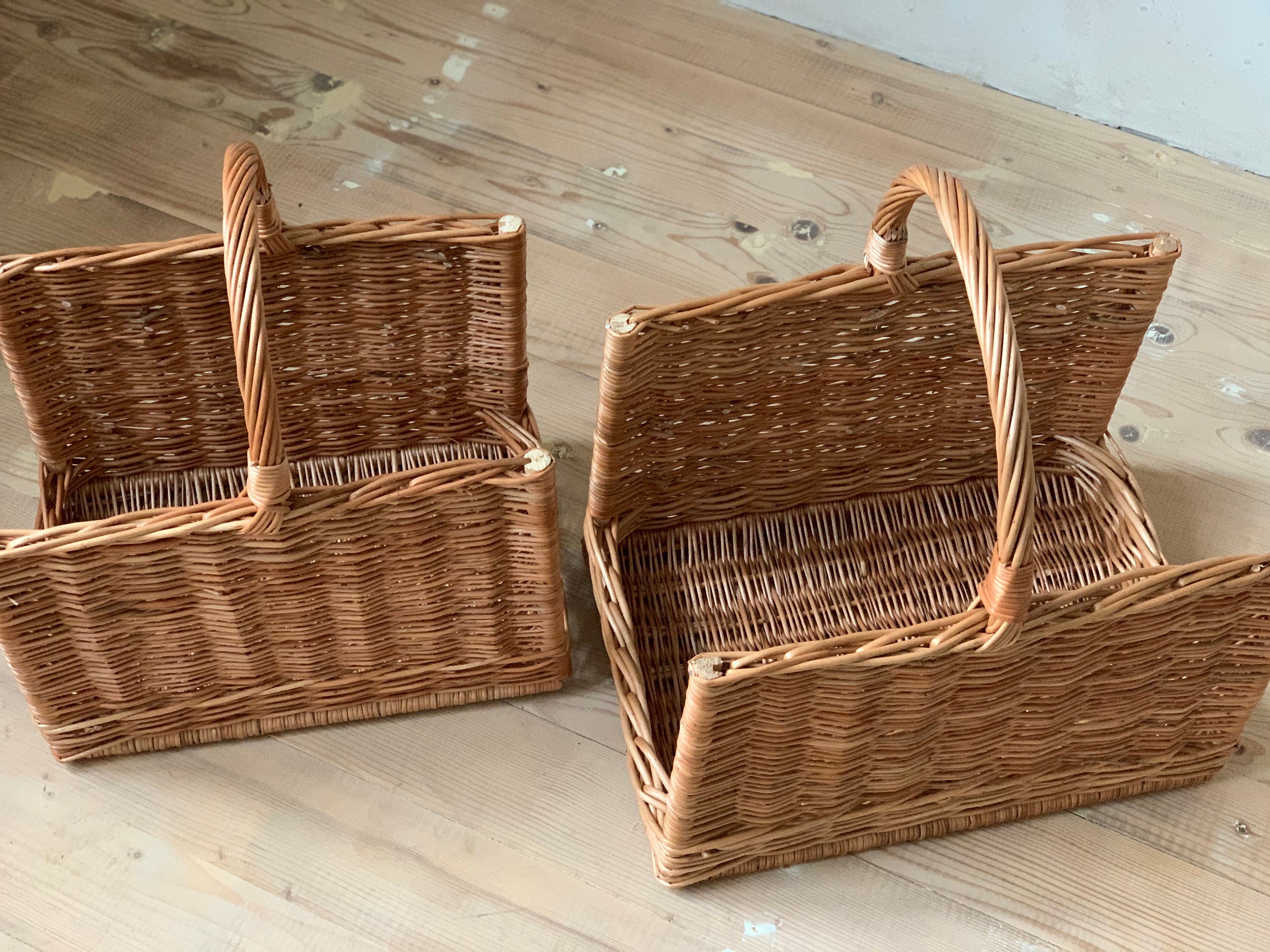 Firewood Basket, Large Wicker Basket, Firewood Basket, Willow Basket