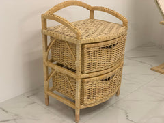 Organic Wicker Dresser
