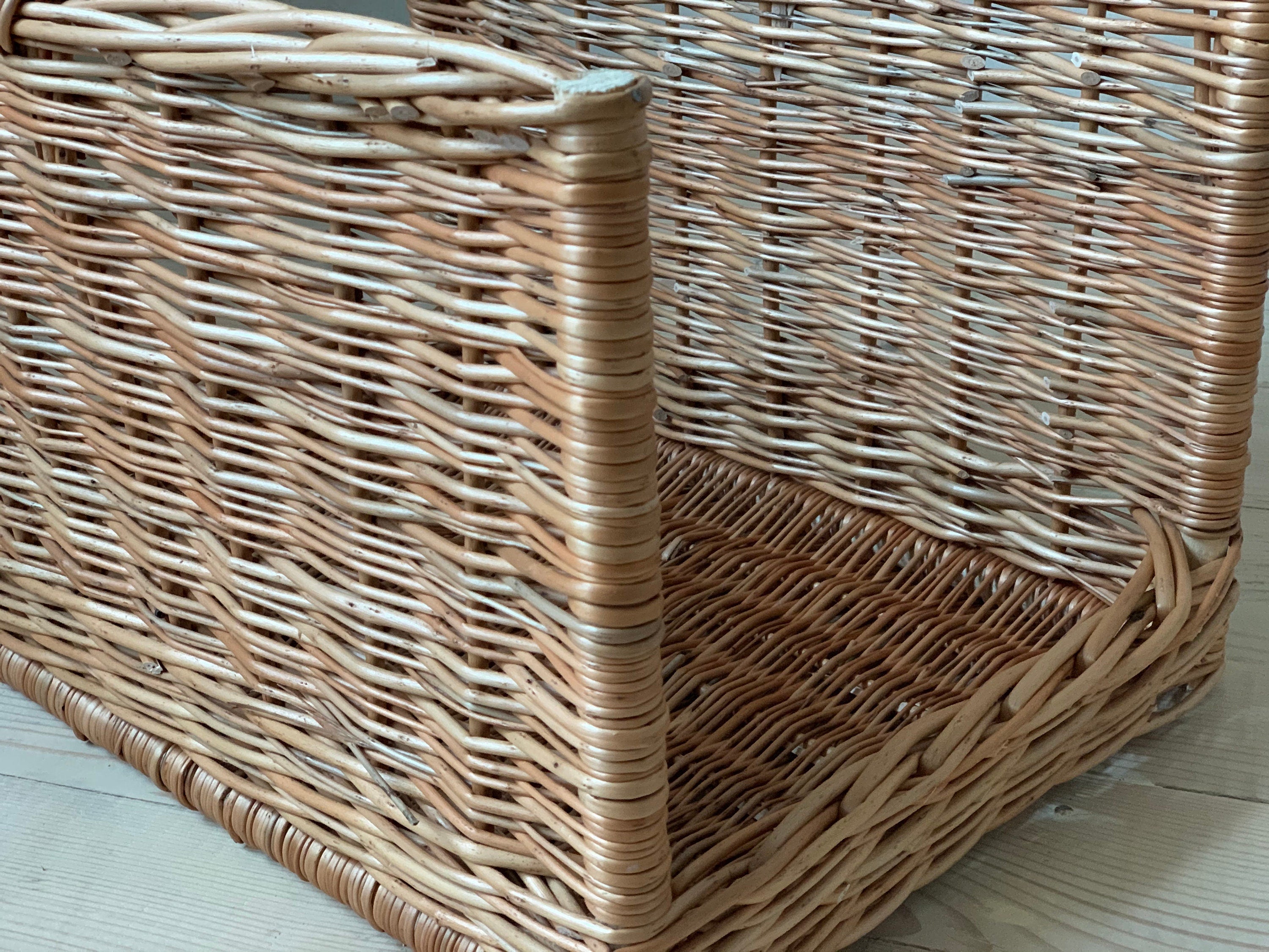 Firewood Basket, Large Wicker Basket, Firewood Basket, Willow Basket