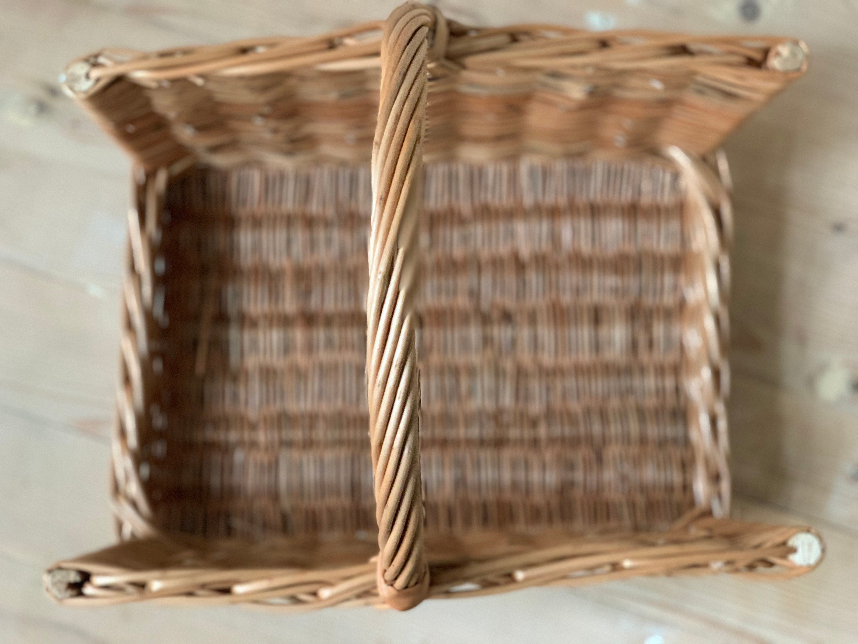 Firewood Basket, Large Wicker Basket, Firewood Basket, Willow Basket
