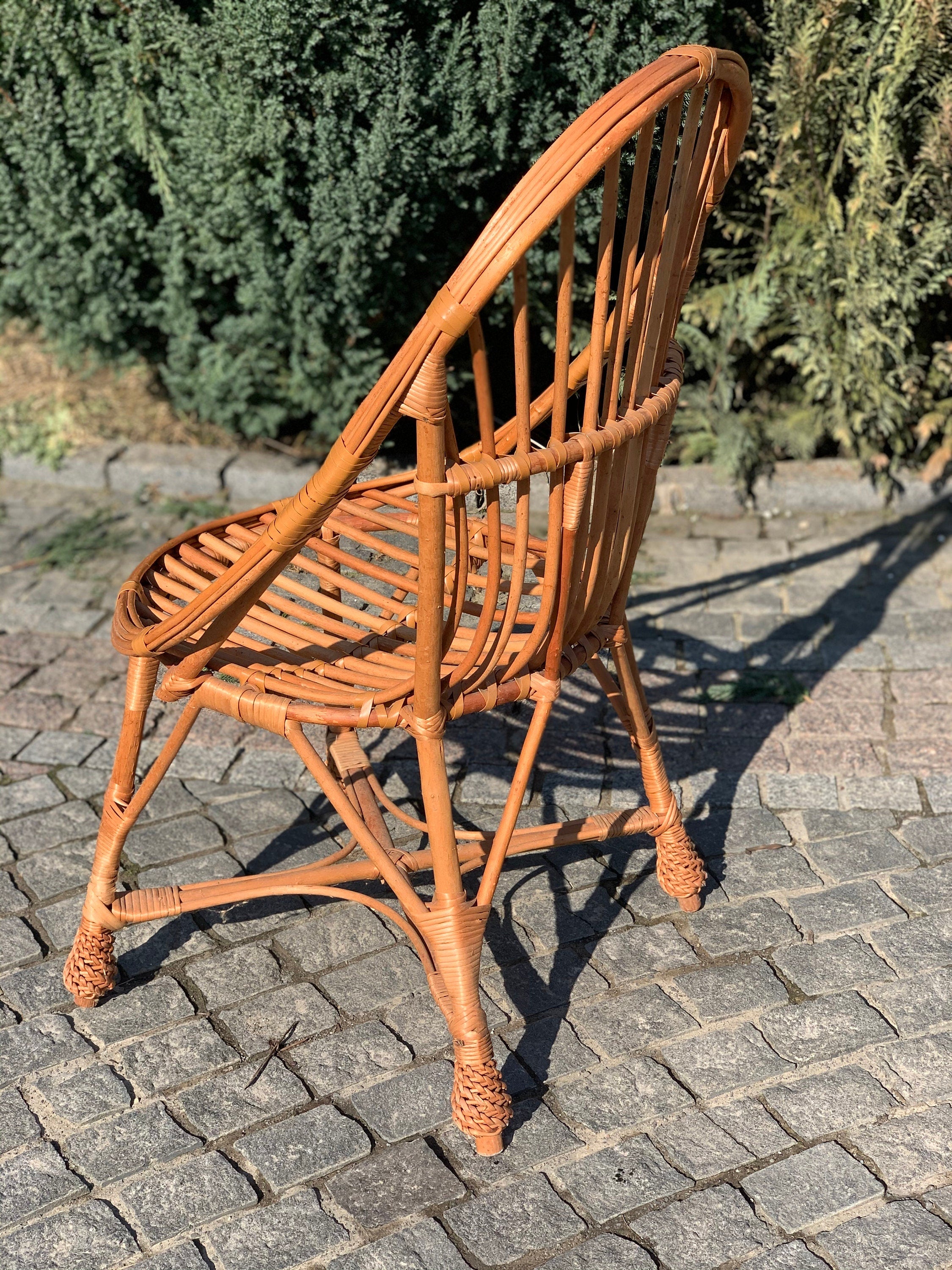 Wicker chair, Armchair, Furniture for kitchen