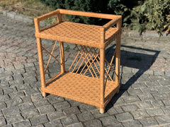 Wicker Shelf, 2/3/4/5-Shelf Unit Available, Storage shelf, 100% Natural