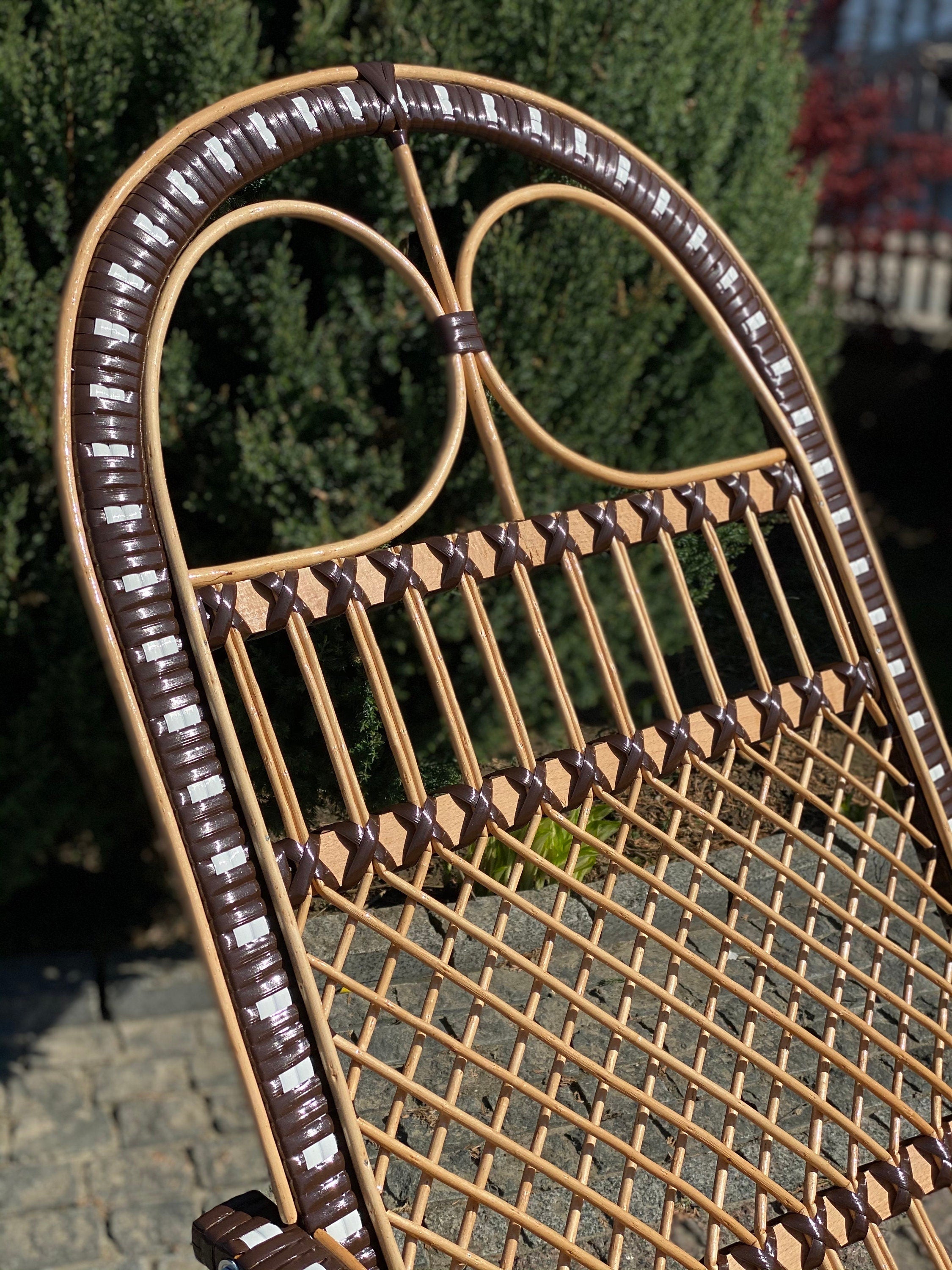 Wicker Rocking Chair, organic rattan rocking chair, willow rocking chair