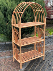 Wicker Shelf, Storage shelf, Bookshelf, Plant shelf, Rattan shelf