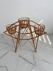 Wicker Flower Stand