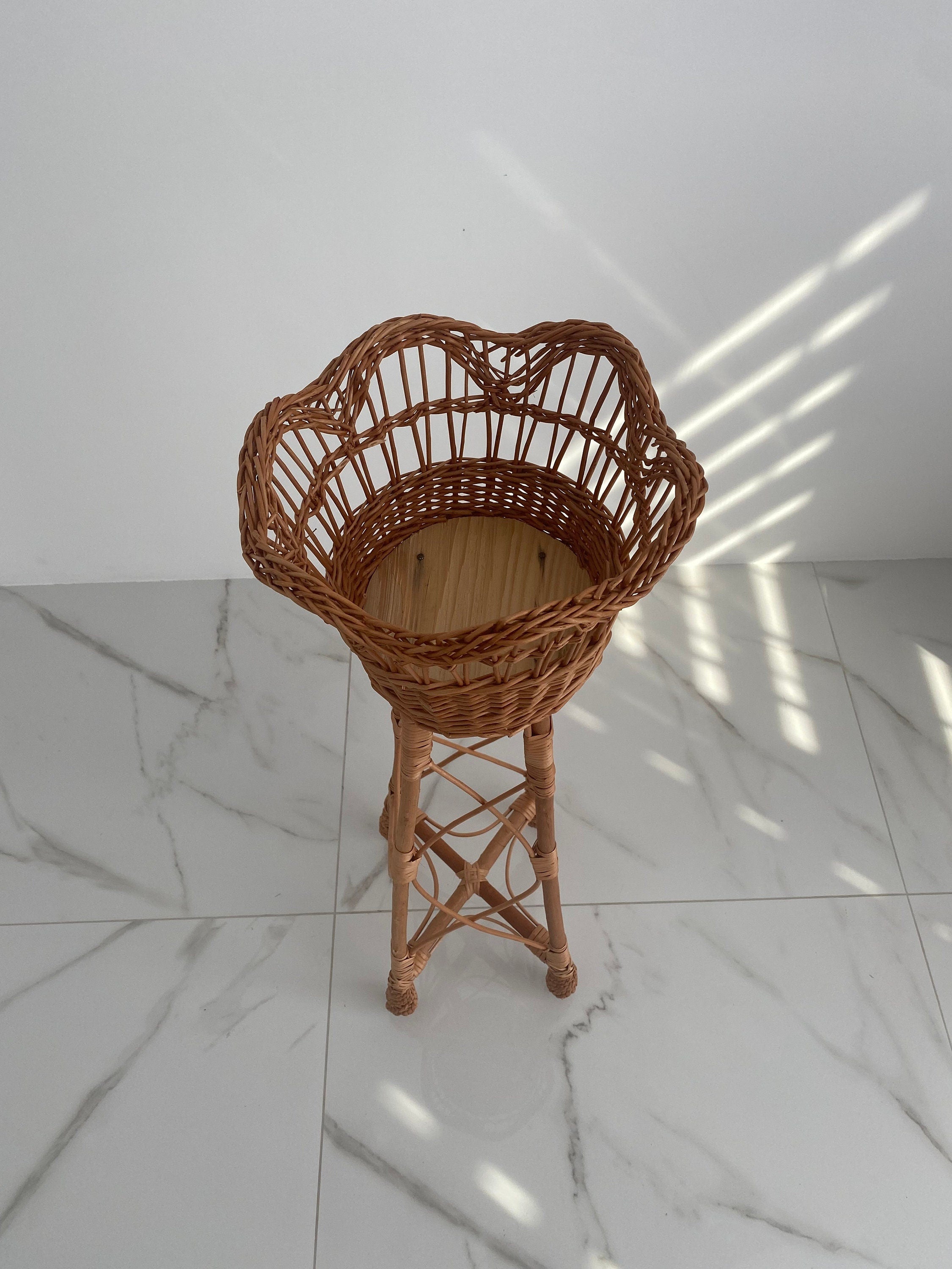 Plant Pot Stand, Floor Plant Stand, Shelf For Plants, Plant Stand, Flower Pot, Rustic Plant Stand, Flower stand for 1 pot