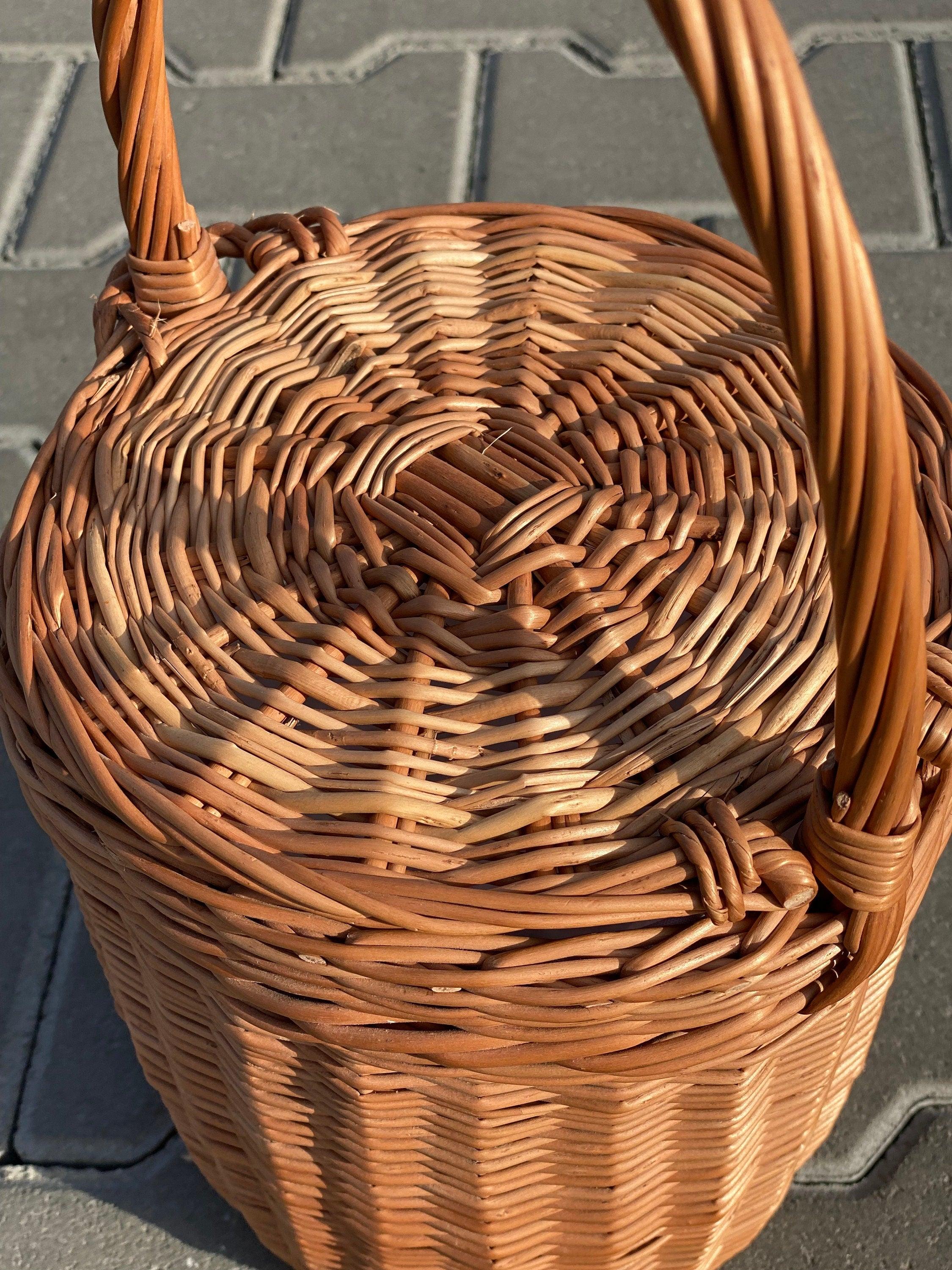 Wicker bag, Birkin bag, bridesmaids gifts, Picnic bag
