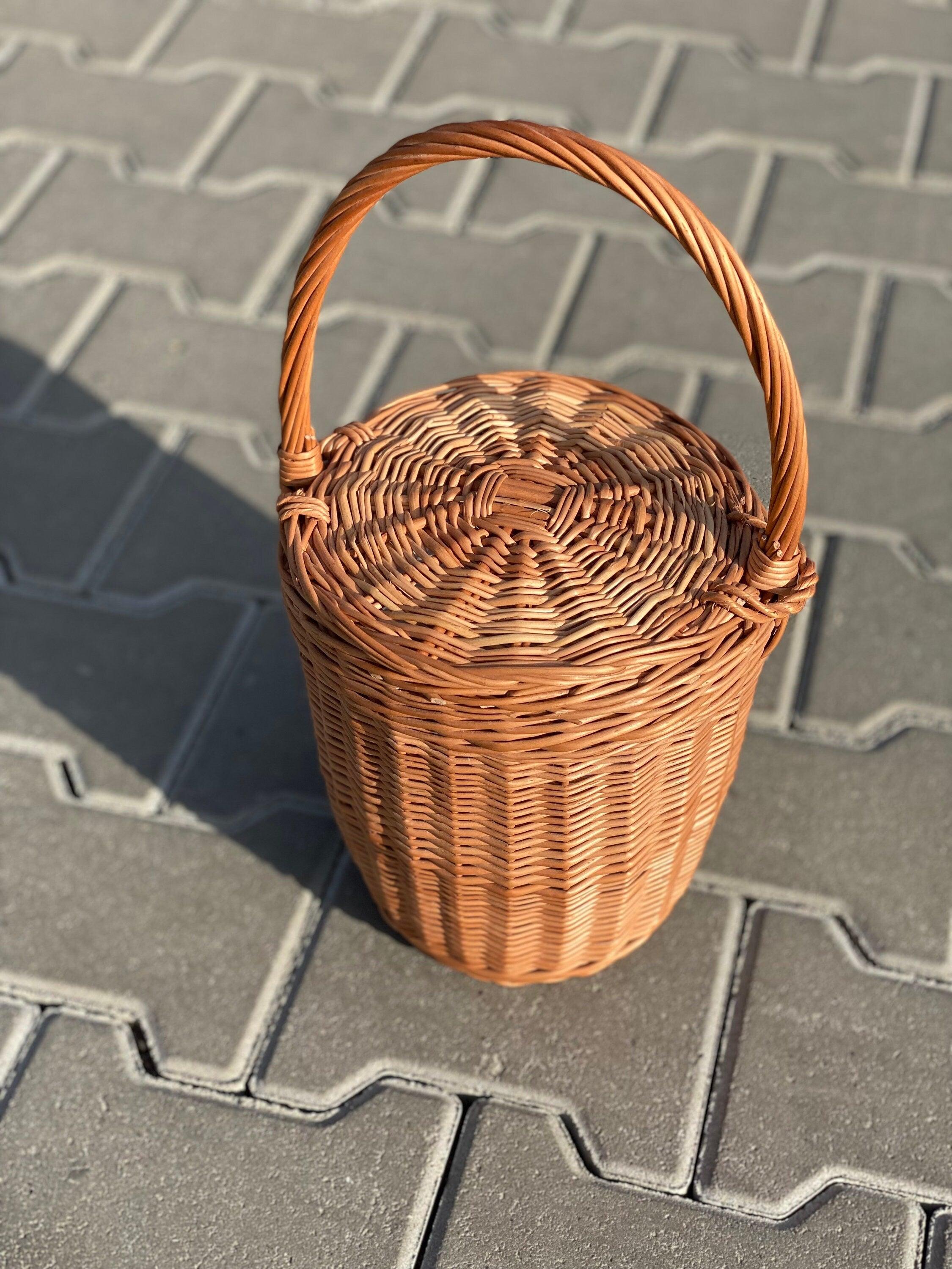 Wicker bag, Birkin bag, bridesmaids gifts, Picnic bag