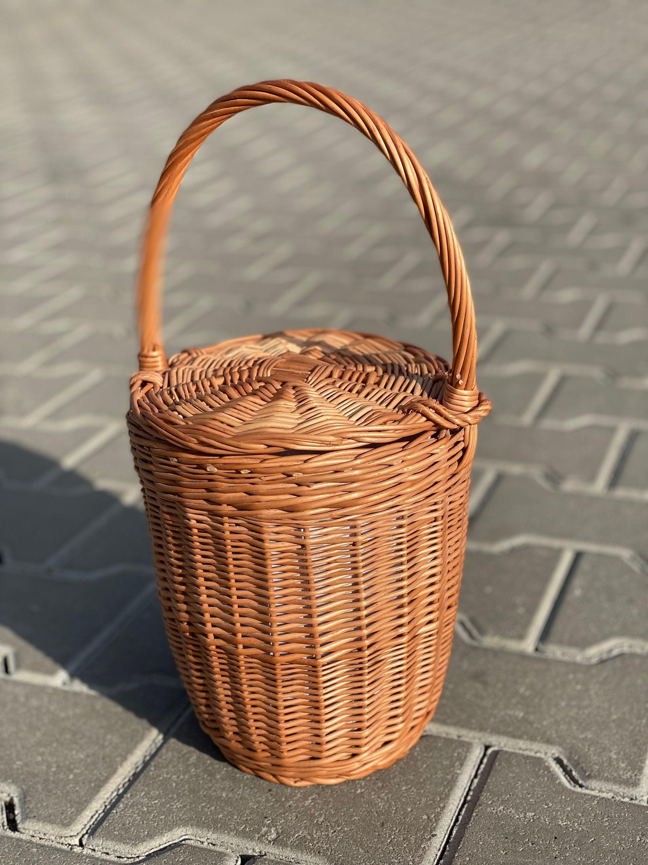 Wicker bag, Birkin bag, bridesmaids gifts, Picnic bag