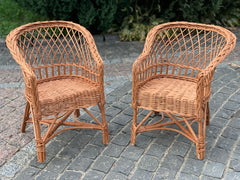 Wicker chair for children, armchair for children, armchair for children