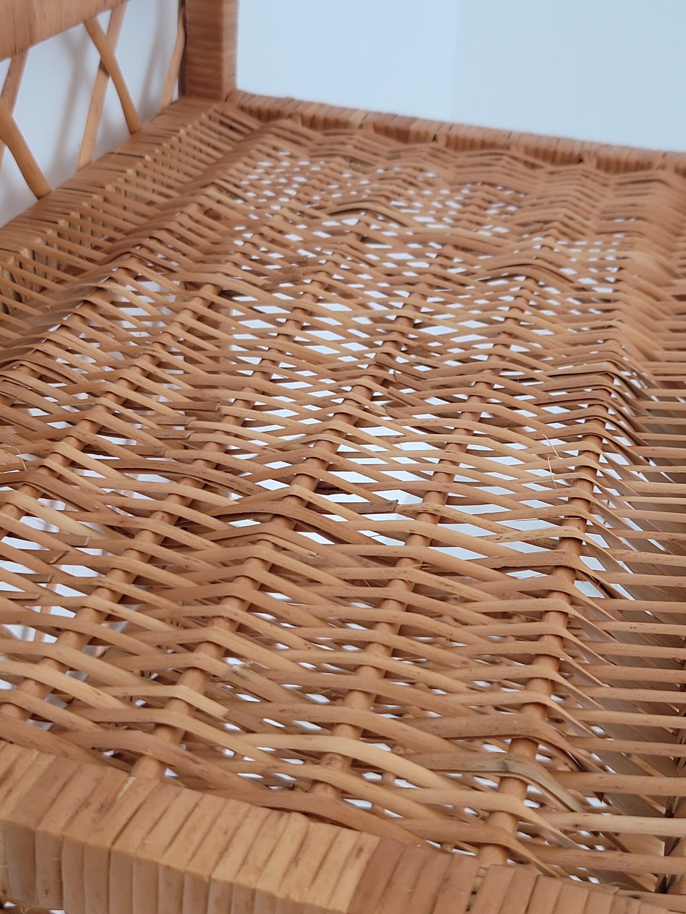 Wicker Shelf, Storage shelf, Bookshelf, Plant shelf, Rattan shelf