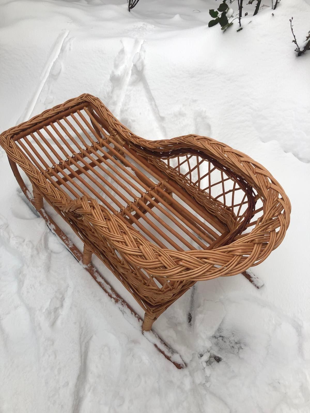 Children's Christmas sled, Santa's sleigh, sleigh, Vintage sleigh