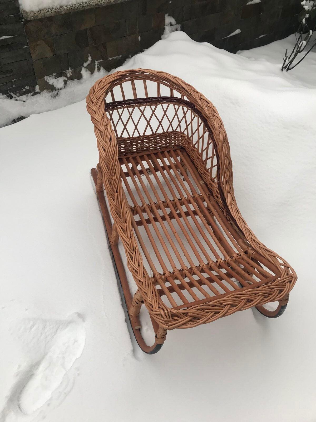 Children's Christmas sled, Santa's sleigh, sleigh, Vintage sleigh