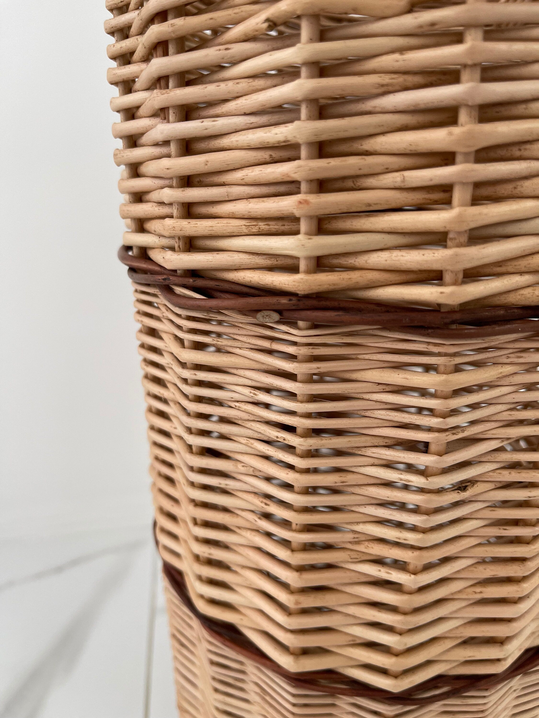 Umbrella Holder, Umbrella Wicker Stand, Walking Stick Holder, Umbrella Stand, Hallway Organizer