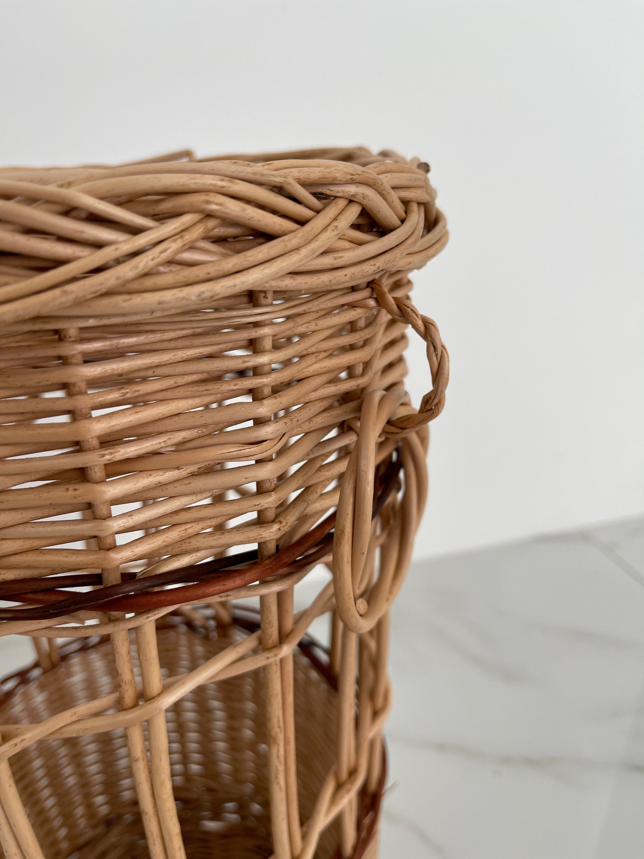 Umbrella Holder, Umbrella Wicker Stand, Walking Stick Holder, Umbrella Stand, Hallway Organizer