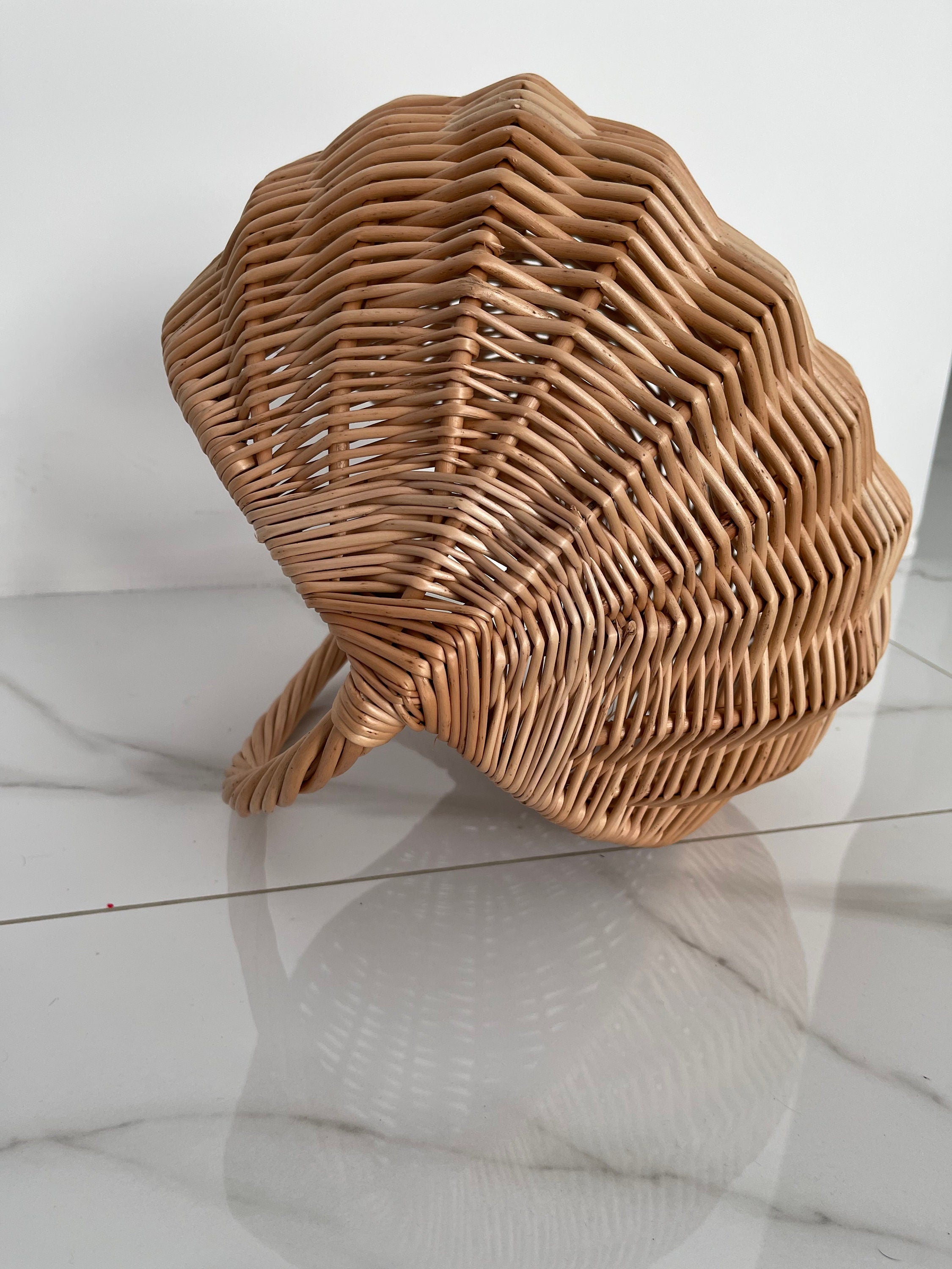 Natural Market Basket, Easter Basket, Eco friendly market Basket, Picnic basket, Wicker basket, Storage basket