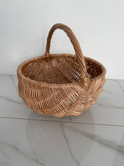 Natural Market Basket, Easter Basket, Eco friendly market Basket, Picnic basket, Wicker basket, Storage basket