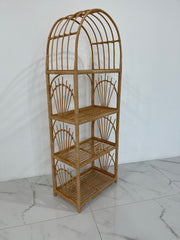 Wicker Shelf, 2/3/4/5 shelves, Storage shelf, Bookshelf, Plant shelf, Rattan shelf
