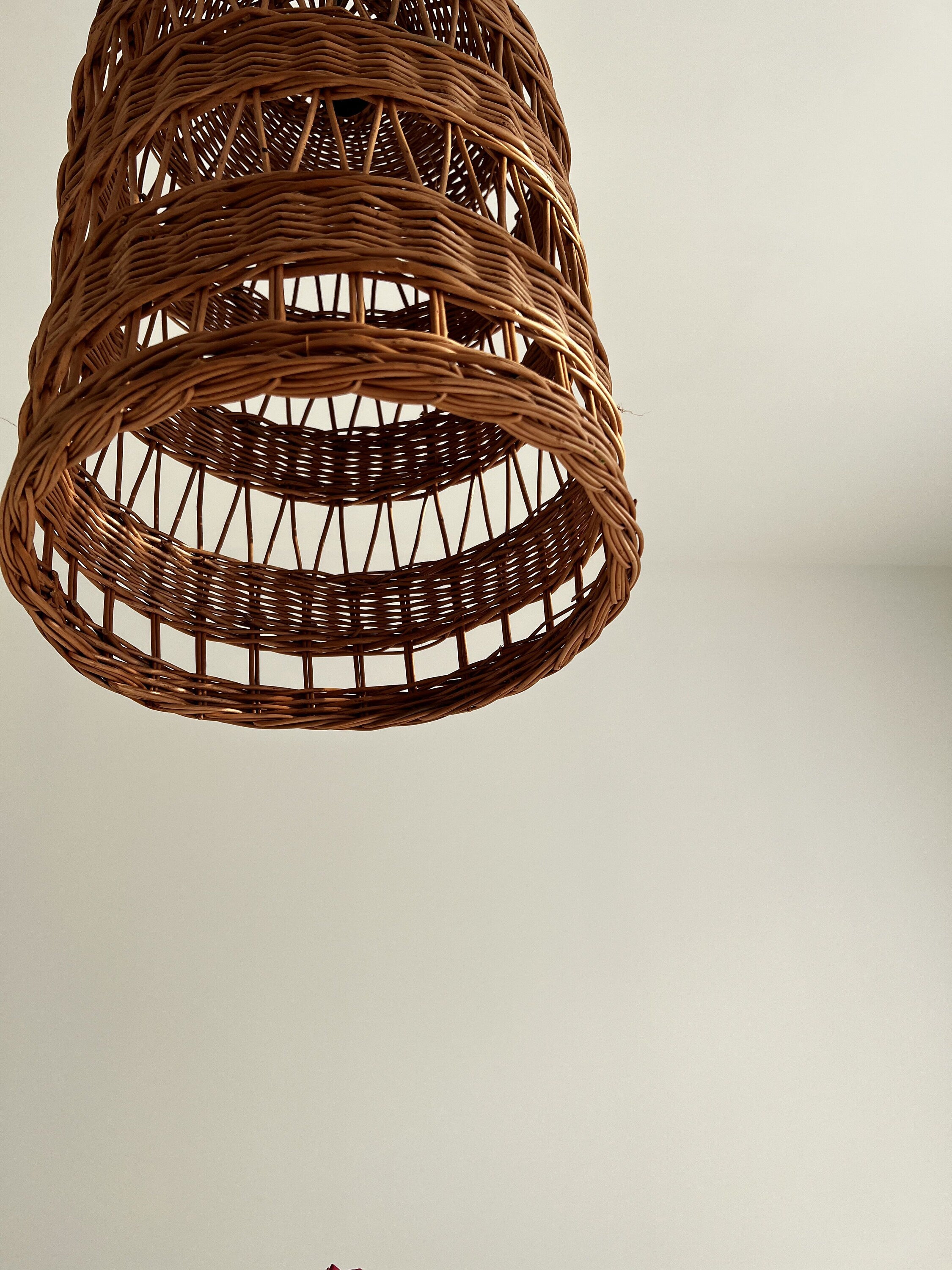 Rattan Pendant Light, Boho Woven Pendant Light, Wicker Rattan Lamp Shade, Ceiling Rattan Pendant Light Shade,Pendant light,Rattan Lamp Shade