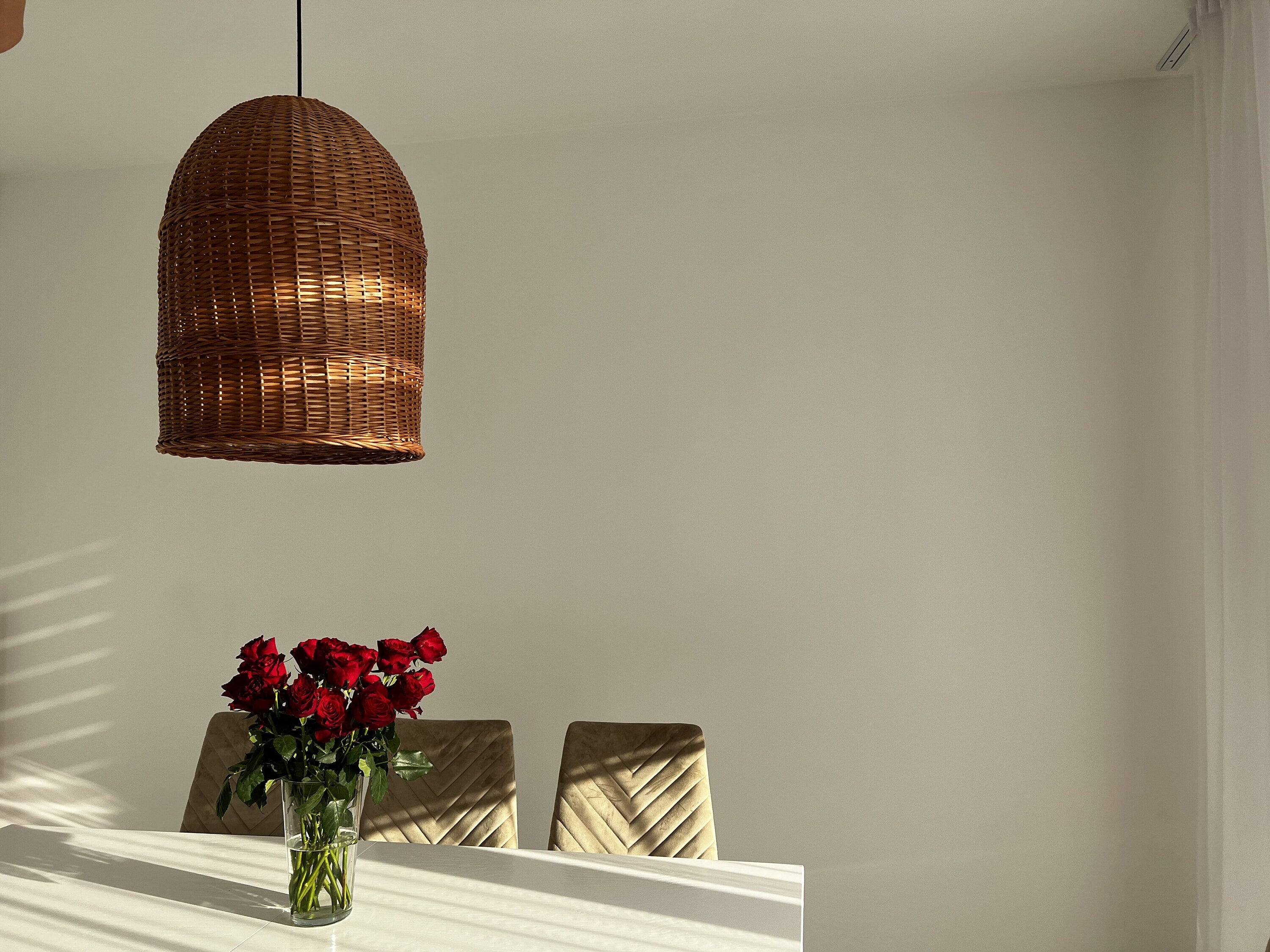Boho Chandelier Light, Pendant Ceiling Wood Lantern, Bohemian Light Pendant, Hanging Pendant, Handmade Rattan Lamp Shade, Pendant light