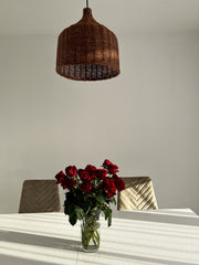 Handmade Pendant Light, Kitchen Lighting, Rattan Chandelier, Pendant Lamp Shade, Ceiling Light, Hanging Lamp, Hanging Pendant