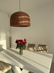 Kitchen Light Fixture, Kitchen Lighting,Handmade Rattan Lamp Shade, Wicker Pendant Light Shade, Bedside Lamp