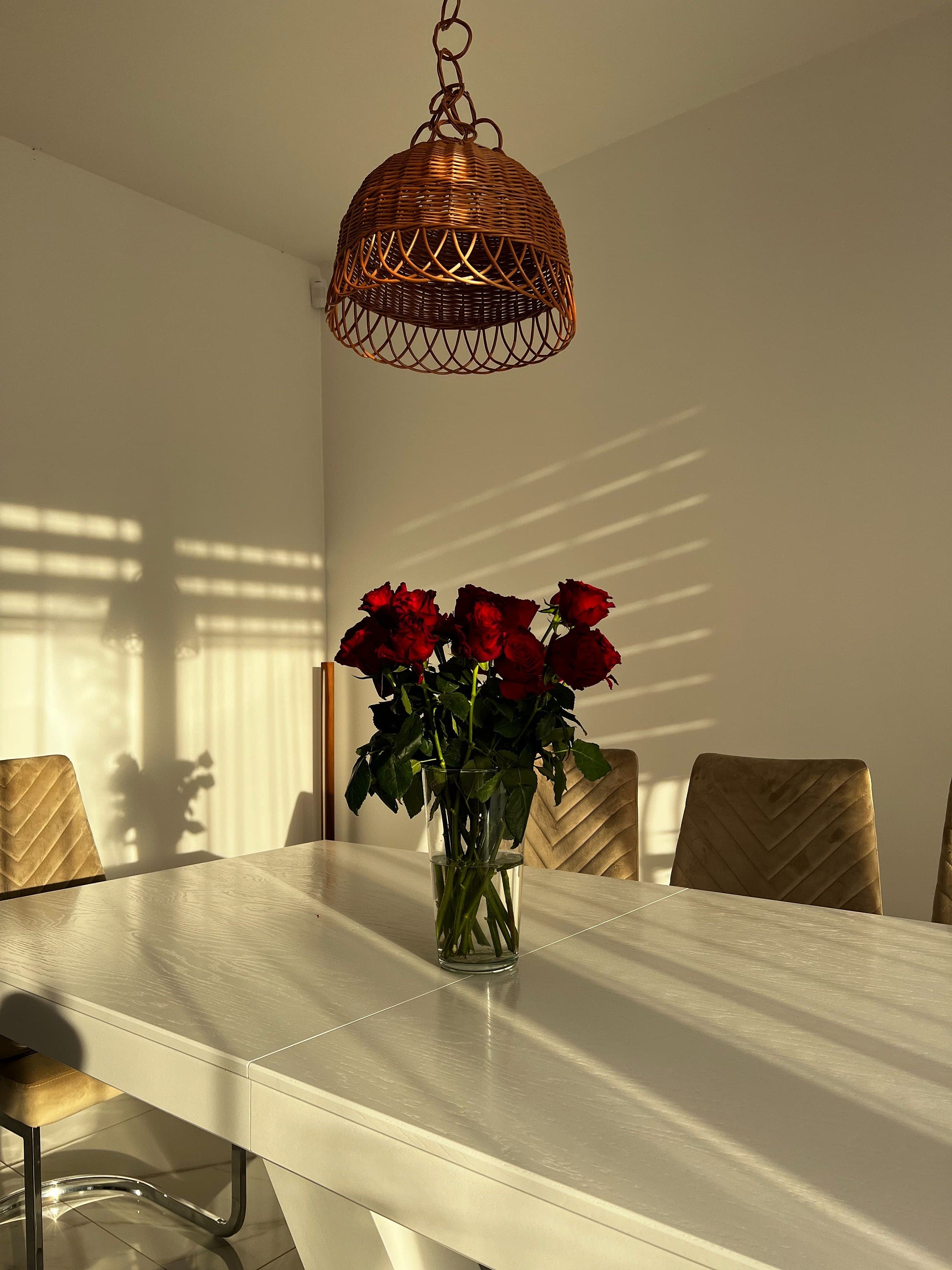Luxury Wicker Pendant Light Ceiling Lamp hanging lamp shade Home decor
