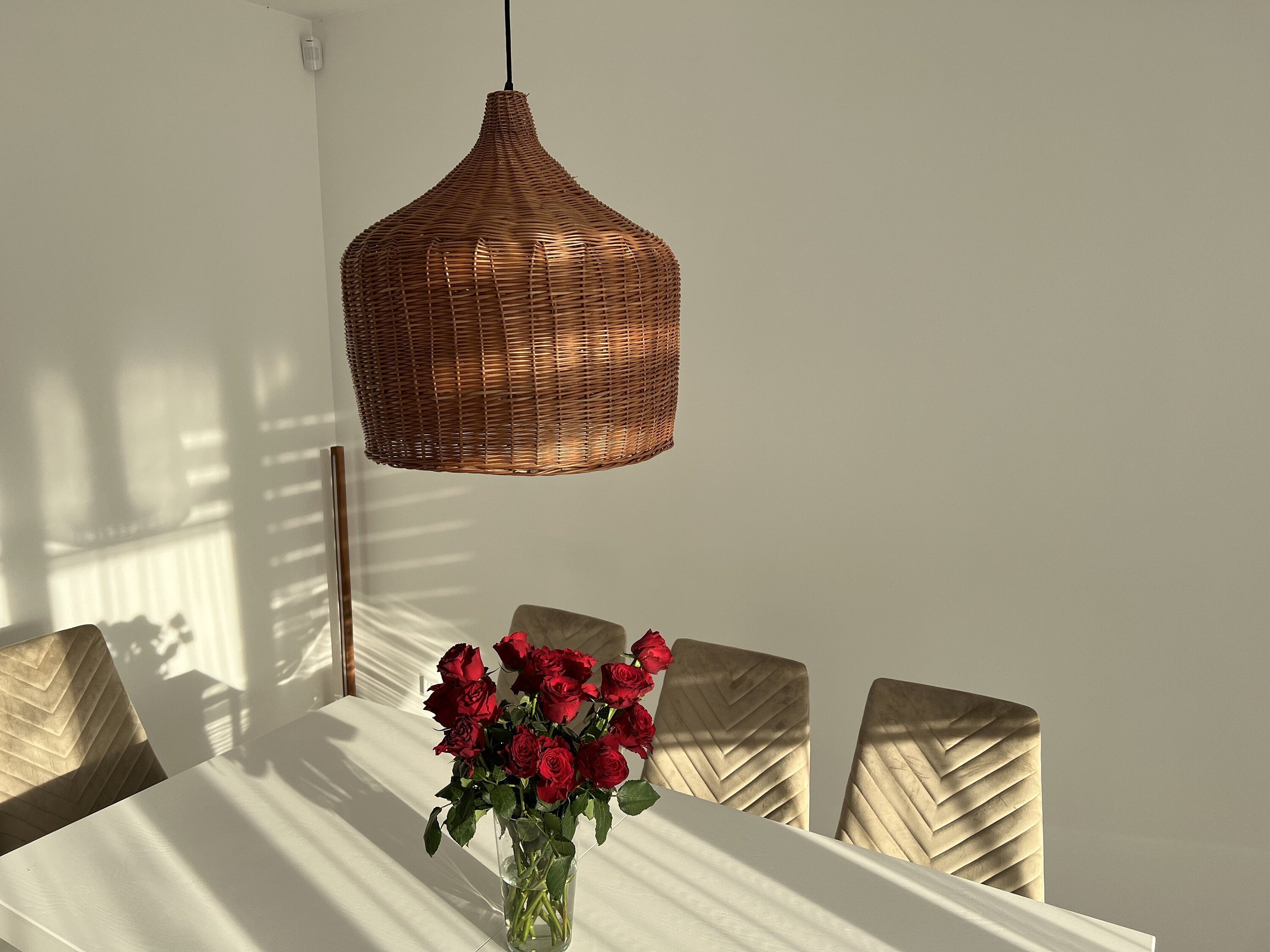 Pendant Ceiling Wood Lantern, Bohemian Light Pendant, Hanging Pendant, Handmade Rattan Lamp Shade, Pendant light