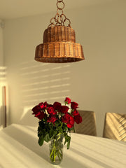 Lighting pendant, Wood pendant light, Pendant lighting, Pendant light, Dining room lighting, Hanging pendant light