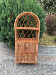 Wicker Shelf, Storage shelf, Bookshelf, Plant shelf, Rattan shelf
